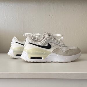 Nike Air Max Women's Sneakers - White, Black, Cream